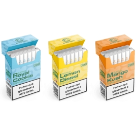 Paquet de 20 cigarettes Canacult Royal Cookie