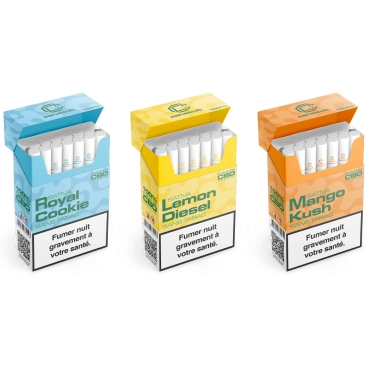 Paquet de 20 cigarettes Canacult Royal Cookie