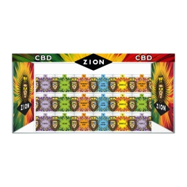 Présentoir Zion (40x Fleurs Cubes 2g)
