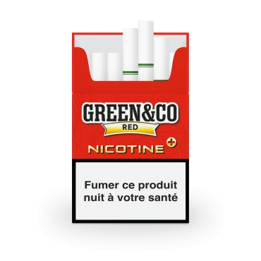 Cigarette Pré-Roll Green & CO Nicotine
